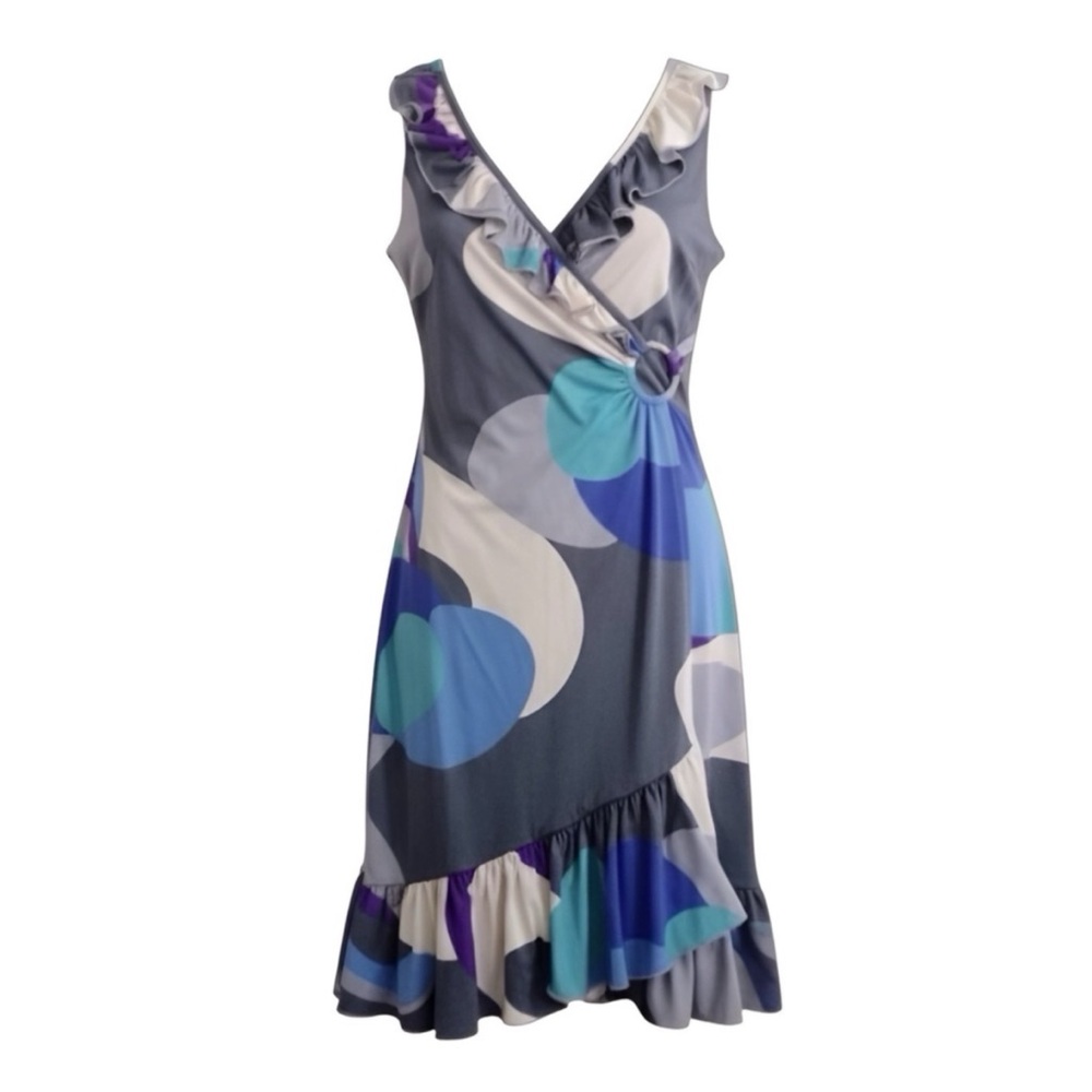 Ruffle Wrap Dress
